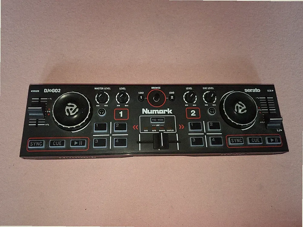 PR5 Numark DJ2GO2 Touch 2-channel Serato DJ Controller Damaged