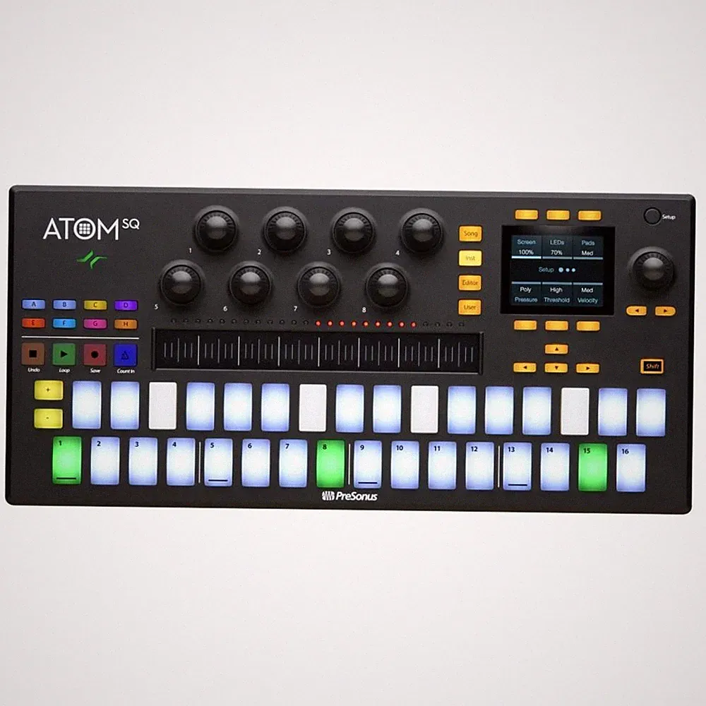 🔥PRESONUS ATOM SQ Hybrid MIDI USB Keyboard Pad Ableton Production DJ Controller