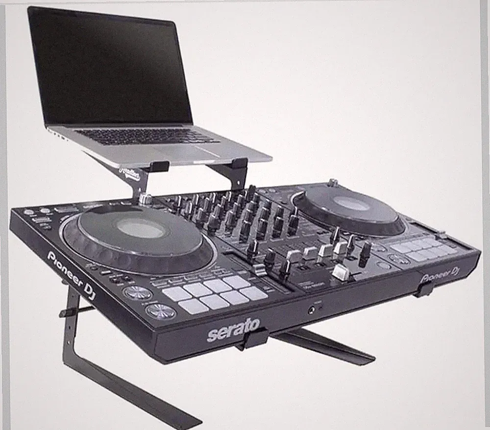 Professional DJ Stand - Compatible with Various Controllers