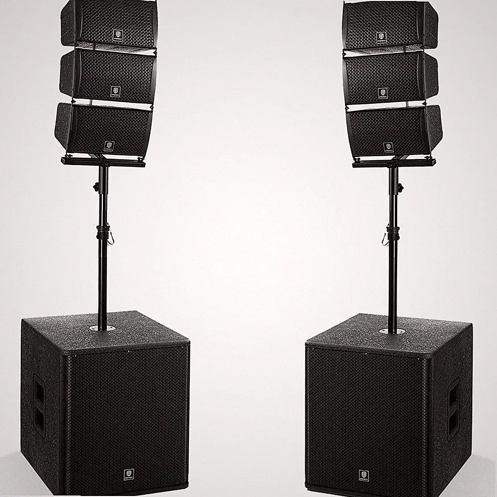 proreck Club 8000 18'' 8000W PA Speaker System suitable for DJ