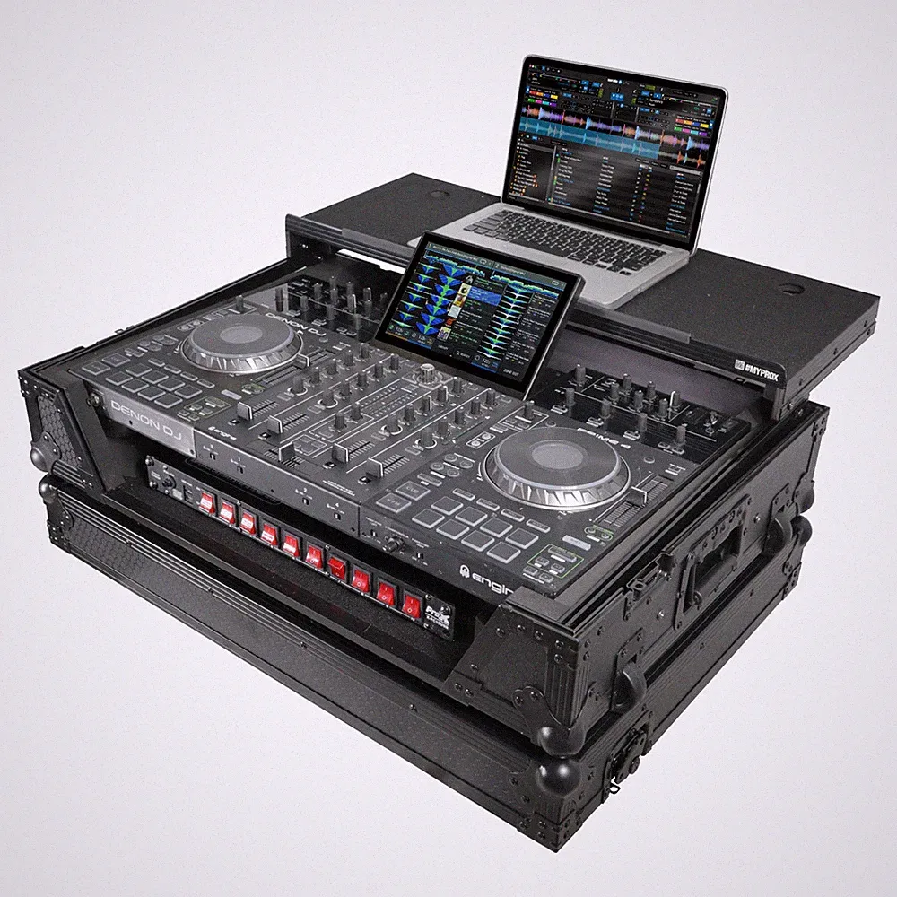 ProX ATA Road Case w/Wheels for Denon Prime 4 Standalone DJ System Controller