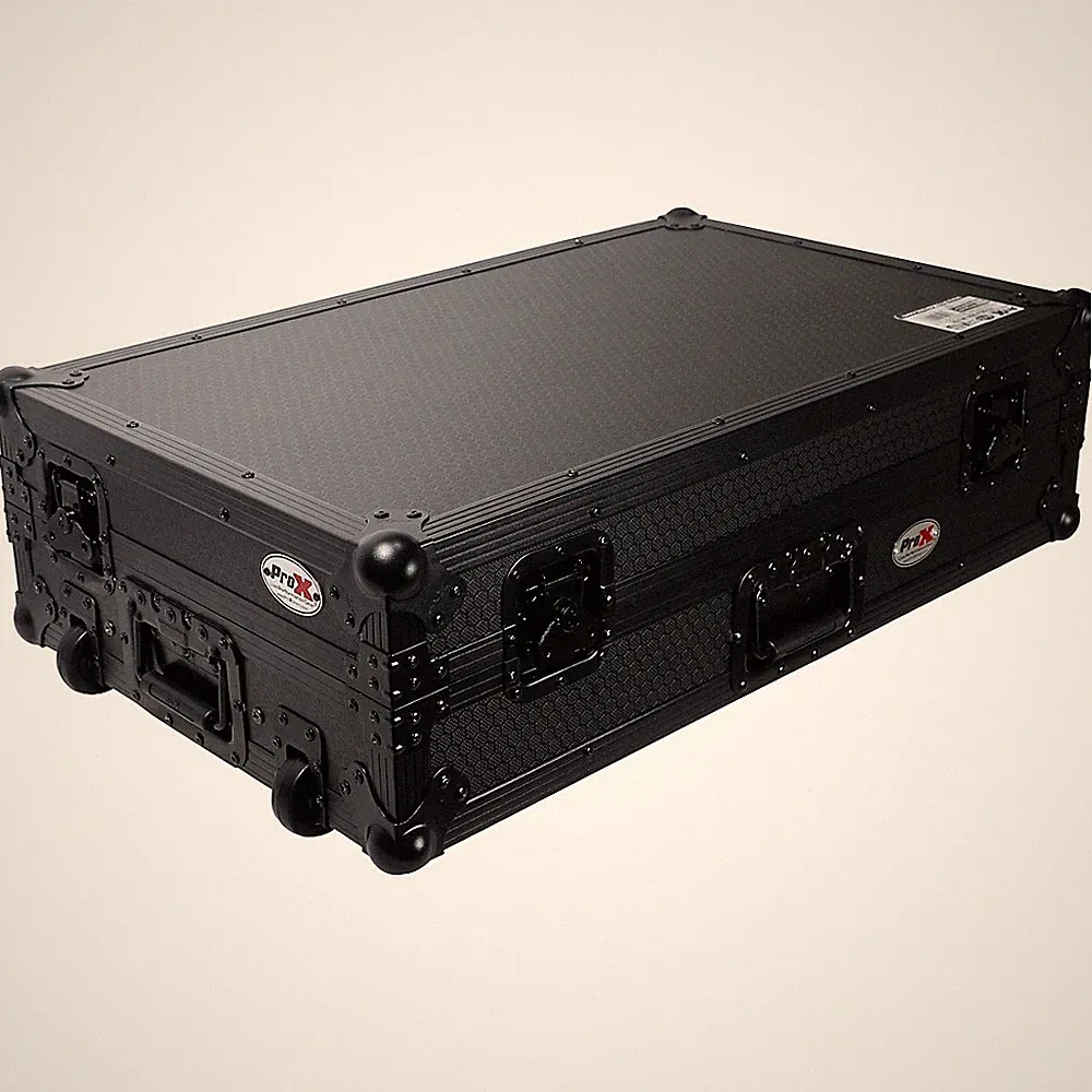ProX Flight Case RANE ONE Dj Controller WSliding Laptop Shelf & Wheels
