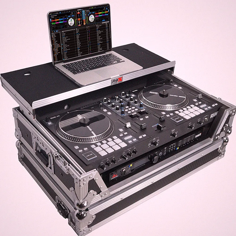 PROX Road Case w/ Sliding Laptop Shelf for RANE ONE Dj Controller
