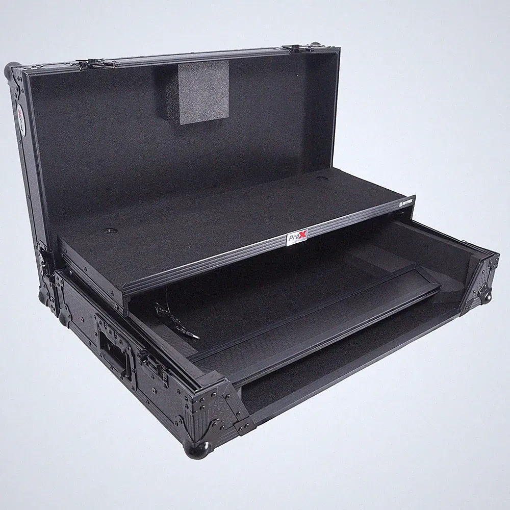 ProX XS-RANESYSONEWLTBLED Black Case for Rane SYSTEM ONE with Shelf
