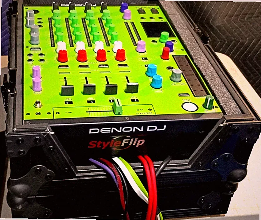 ProX XSCD BLACK Case for Denon DJ X1800/1850 & Pioneer DJM Mixers