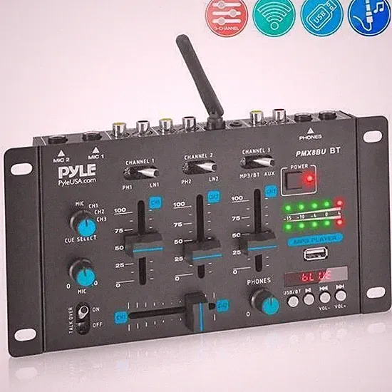 With Displays DJ Mixer