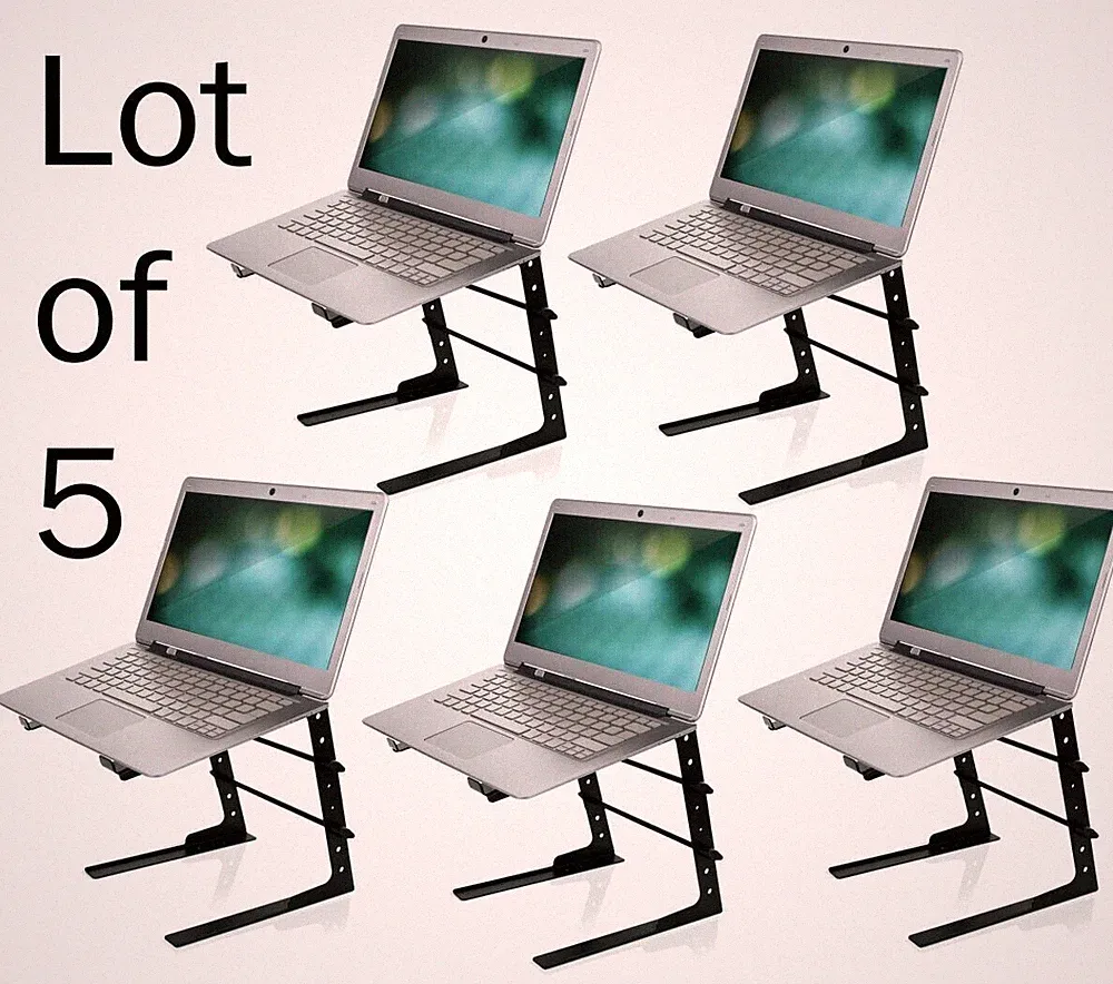 Pyle Pro 5pc Laptop Stand for Professional DJ PLPTS25