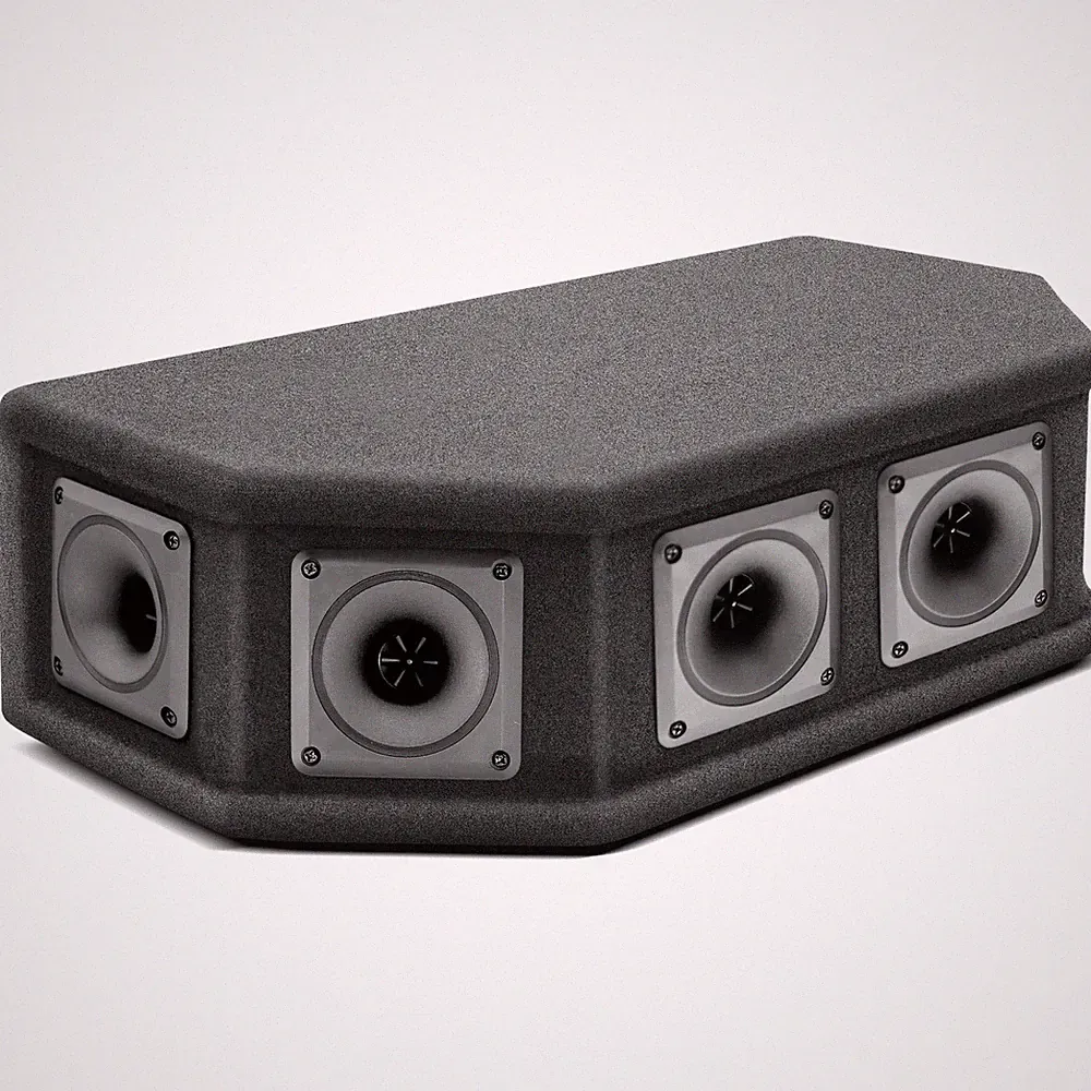 Pyle-Pro 6 Way DJ Speaker System, 300 Watt Peak Power, 150 One Size, Black