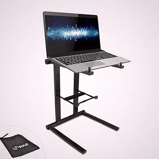 PylePro PLPTS35 Universal Portable Foldable Professional DJ Laptop Stand.
