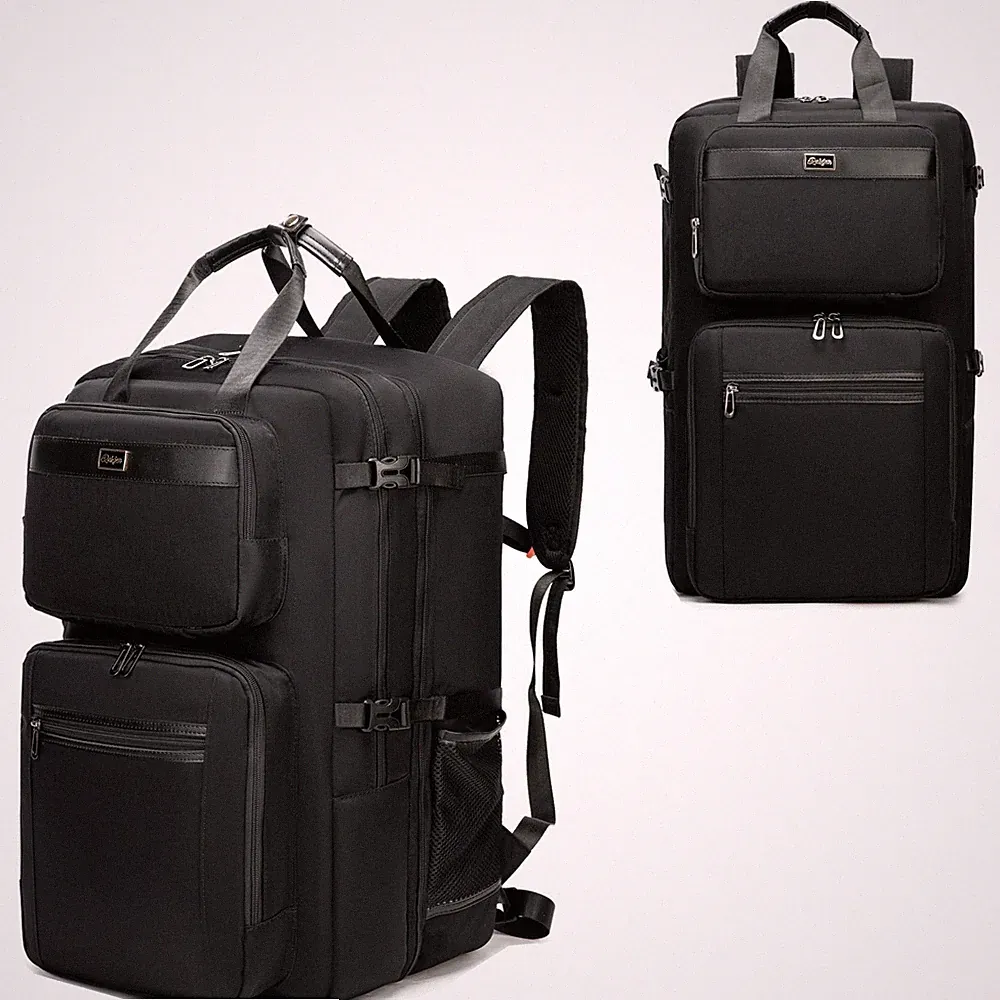 Rabjen DJ Backpack for Club Gigs, Mixer Max 21'' Mixer, black zipper