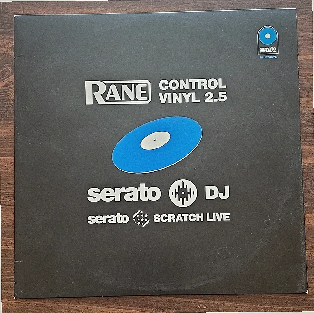 Rane Control Vinyl 2.5 Blue NoiseMap for Serato DJ/Scratch Live 33/45 RPM