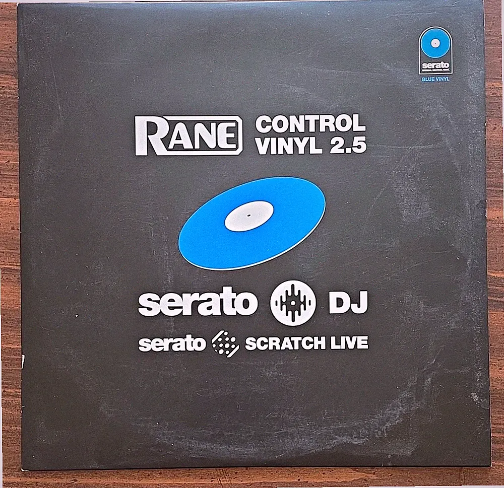 Rane Control Vinyl 2.5 Blue NoiseMap for Serato DJ/Scratch Live 33/45RPM