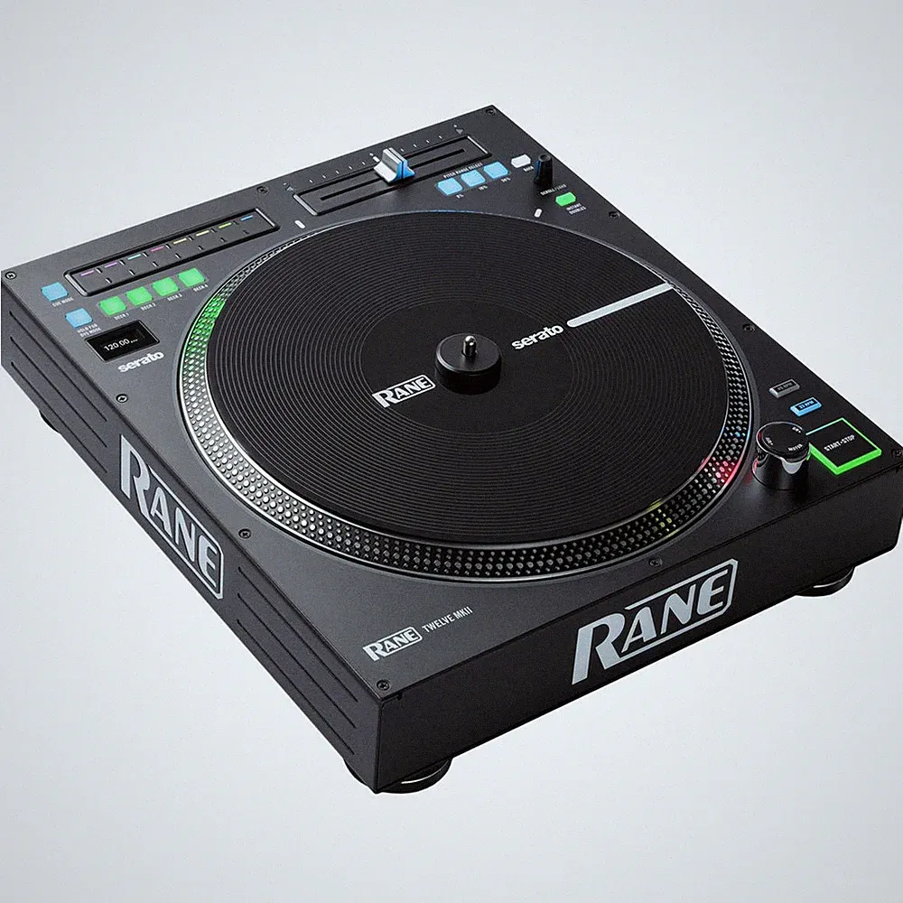 Rane DJ TWELVE MKII 12" Motorized Turntable Controller System with Vinyl-Like To