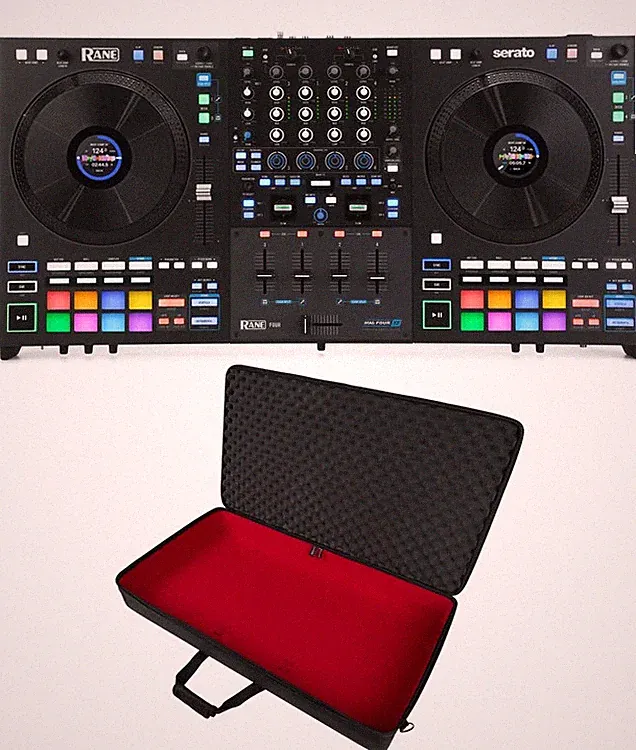 Rane Four 4-channel DJ Controller with Soft Case