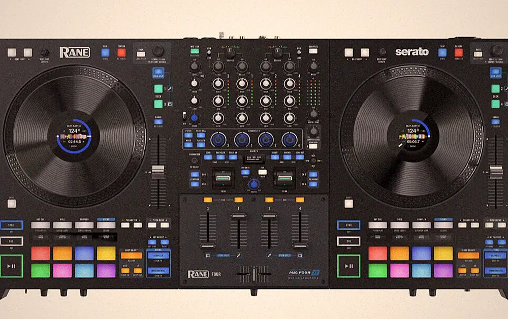 RANE FOUR Advanced 4-Channel Stems DJ Controller With Serato DJ Pro