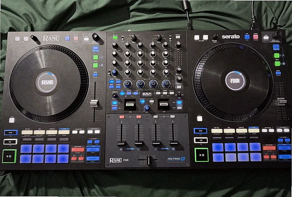 Rane Four Advanced Four-Channel Stems DJ Controller - With Headliner Case