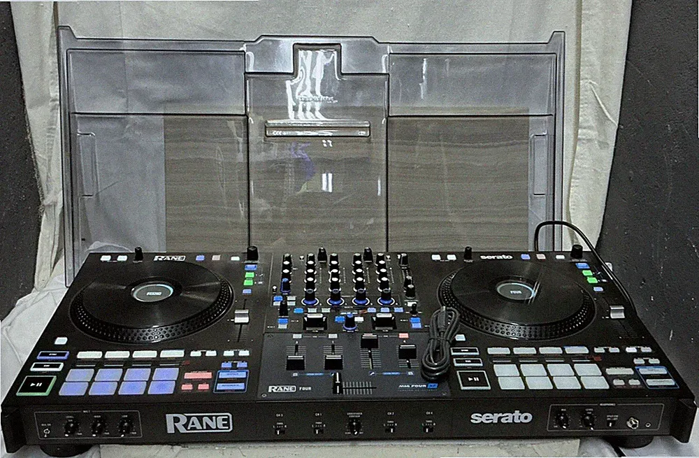 RANE FOUR Professional Serato DJ Pro 4-Channel Stems USB Controller Mixer Tested