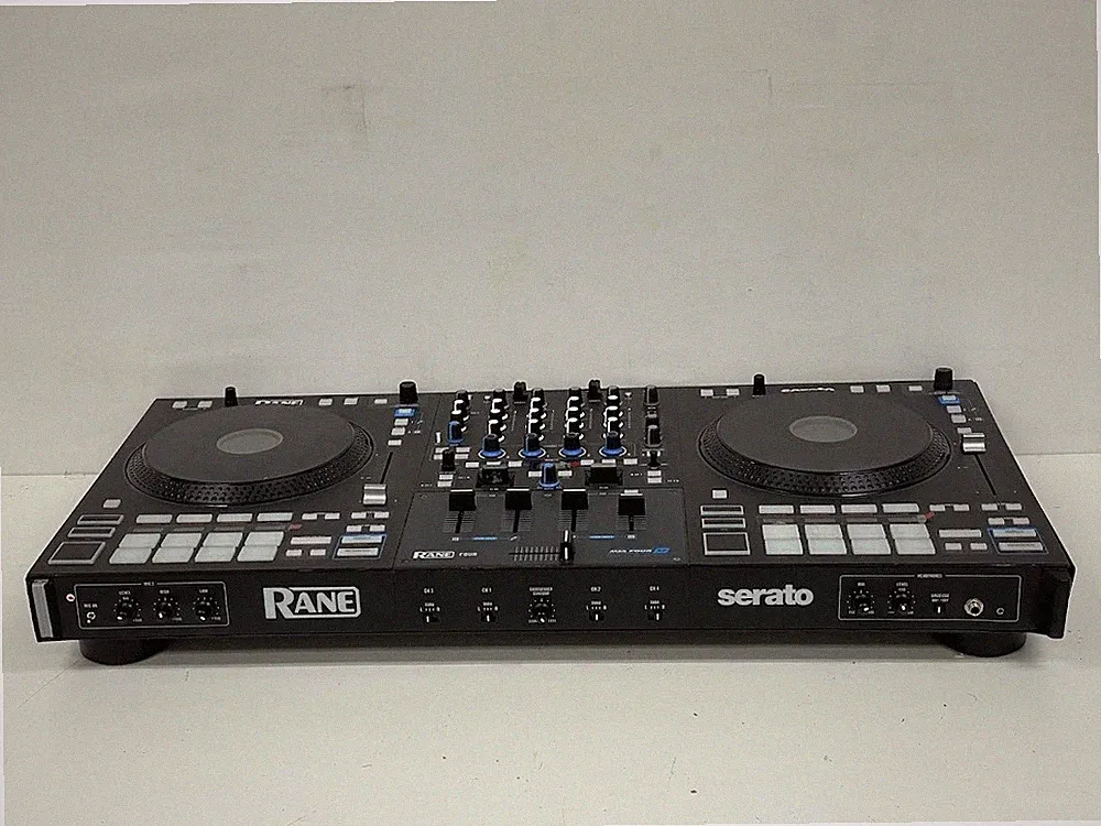 Rane FOUR Stems DJ Controller with 4 Decks, 8.5" Jog Wheels