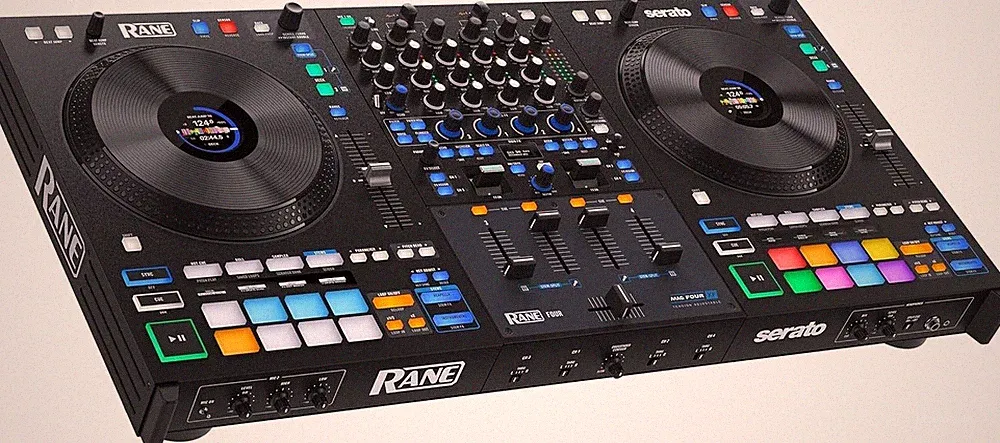 Rane FOUR Stems DJ Controller with 4 Decks - Includes 90 Day Warranty