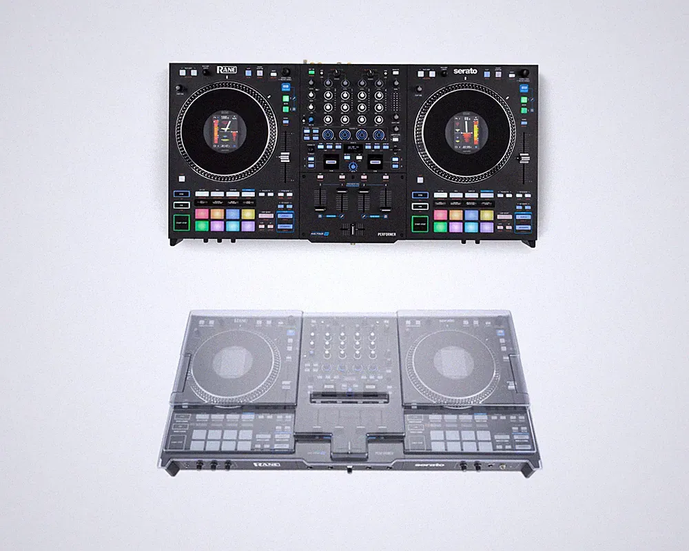 Rane Performer 4-channel motorized DJ controller + Decksaver Dust Cover