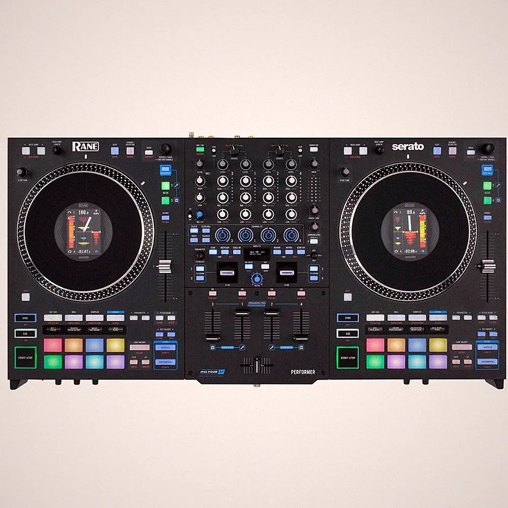 Rane PERFORMER 4-Channel Motorized Professional DJ Controller with Stems