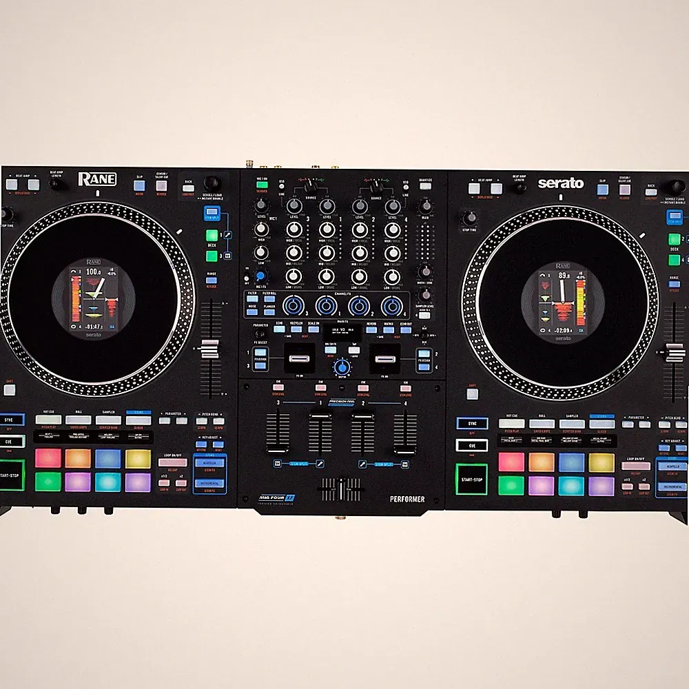 RANE PERFORMER Advanced 4Channel Motorized DJ Controller Black