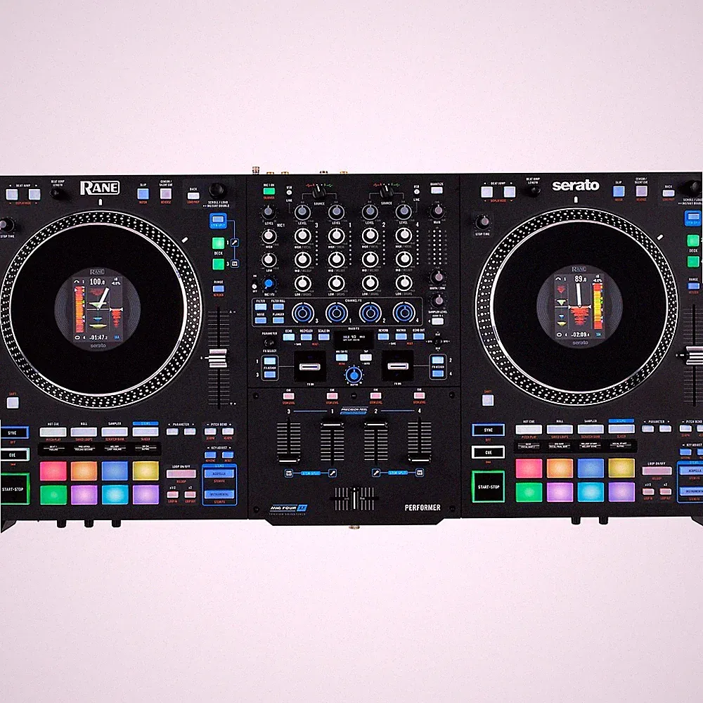RANE PERFORMER Advanced 4Channel Motorized DJ Controller Black