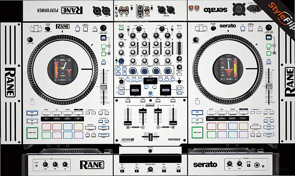Rane Performer Skin | Color White | Protective Decal | StyleFlip Skins