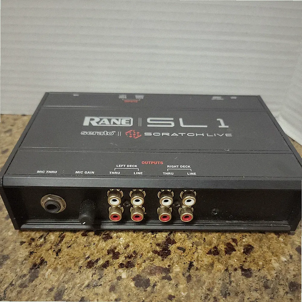 Rane Scratch LIVE 1 SL1 Digital DJ System Audio Interface Serato