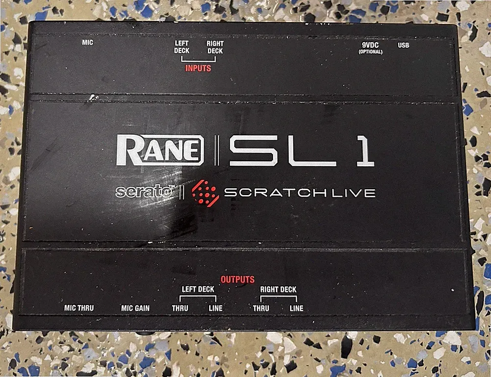 Rane Serato Scratch DJ Live SL1 Audio Interface For Serato Scratch Live