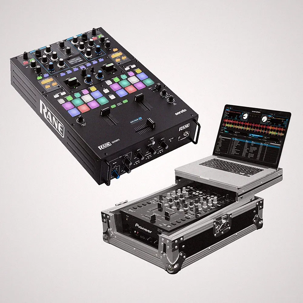 Rane SEVENTY + Odyssey FZGS10MX1 Flight Zone Series Glide Style Case