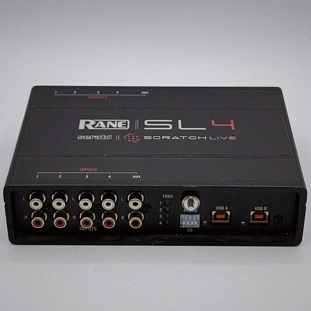 Rane SL4 Serato Scratch Live 4 Deck DVS DJ Audio Interface Control Unit