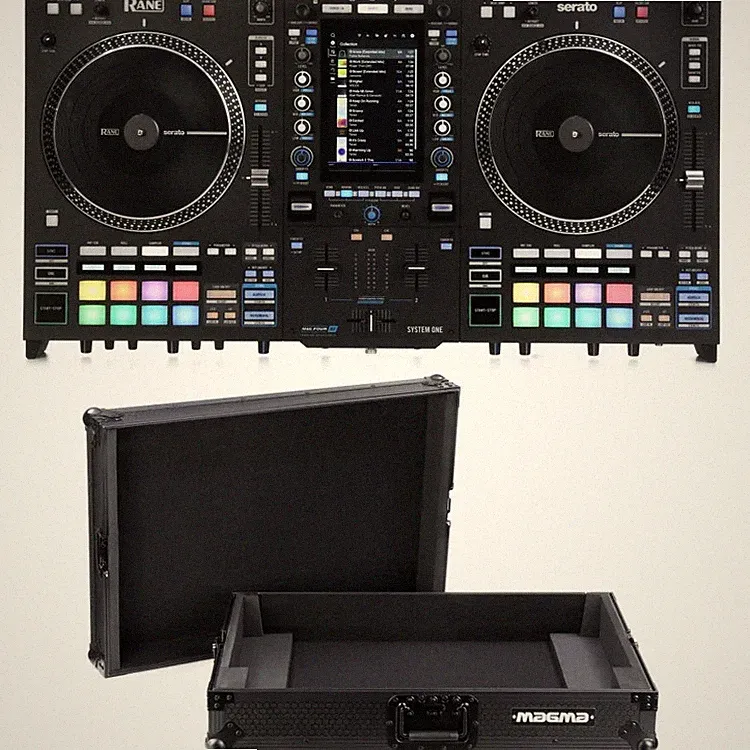 Rane System One All-in-one DJ Controller with Black Magma Case - Black