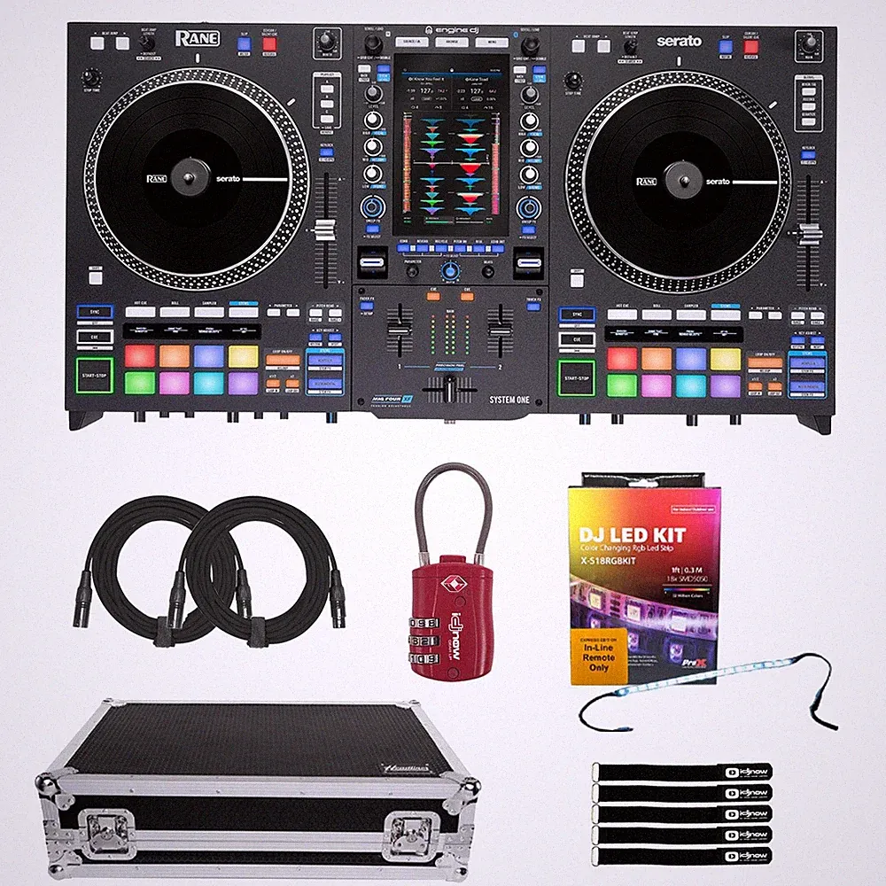 Rane SYSTEM ONE All-in-One Standalone DJ System with Low Profile Case