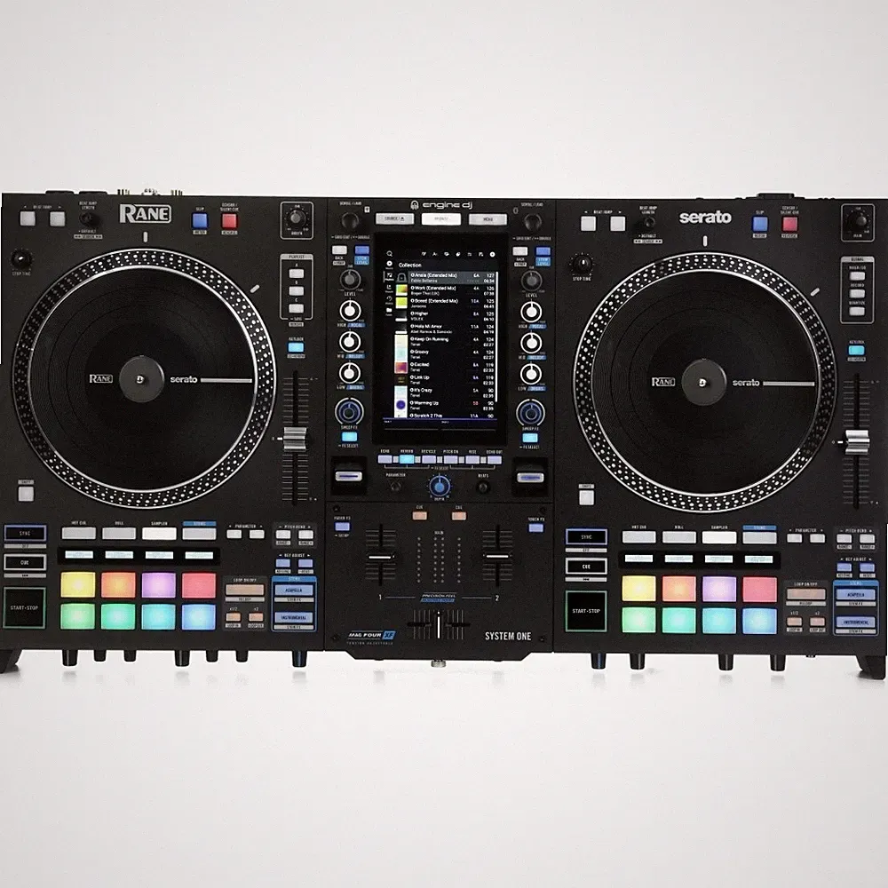 RANE SYSTEM ONE All-in-One Standalone Motorized Platters, Stems DJ Controller