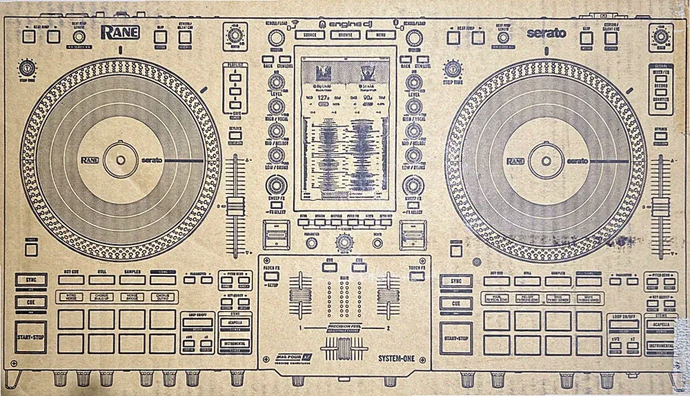 RANE SYSTEM ONE STANDALONE DJ SYSTEM SERATO CONTROLLER BRAND NEW IN BOX SEALED