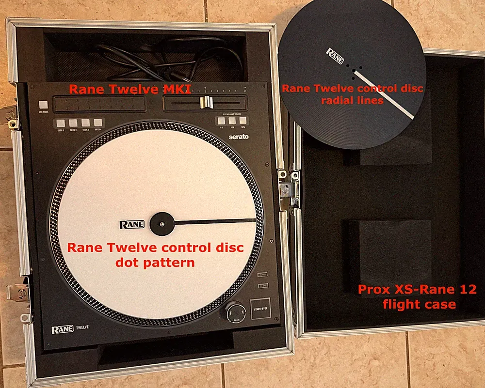 Rane Twelve MK1 MKI DJ control turntable Serato digital vinyl motorized 12"