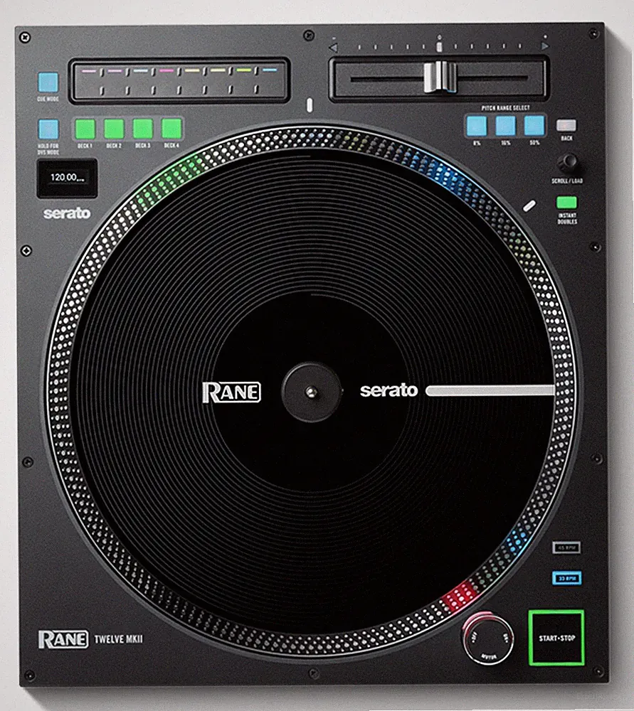 Rane Twelve MKII - 12-Inch Motorized Turntable Controller with a True Vinyl Like