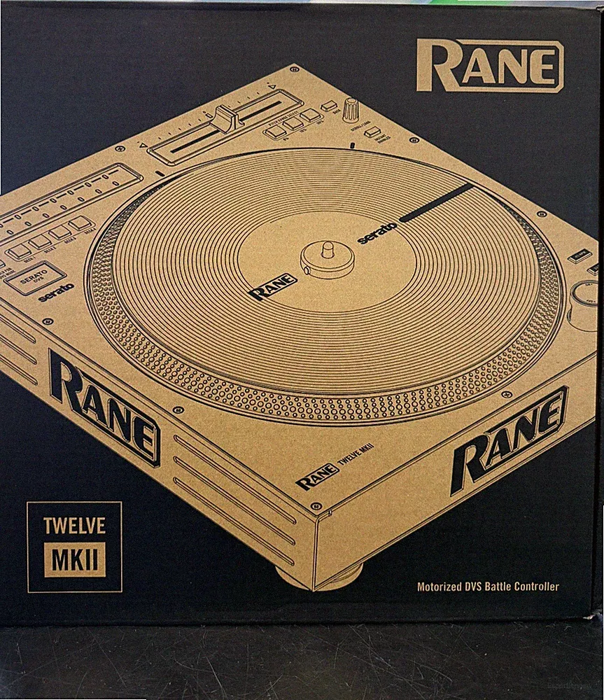 RANE Twelve MKII 12" MK2 Motorized True VinyL Like Feel Turntable DJ Controller