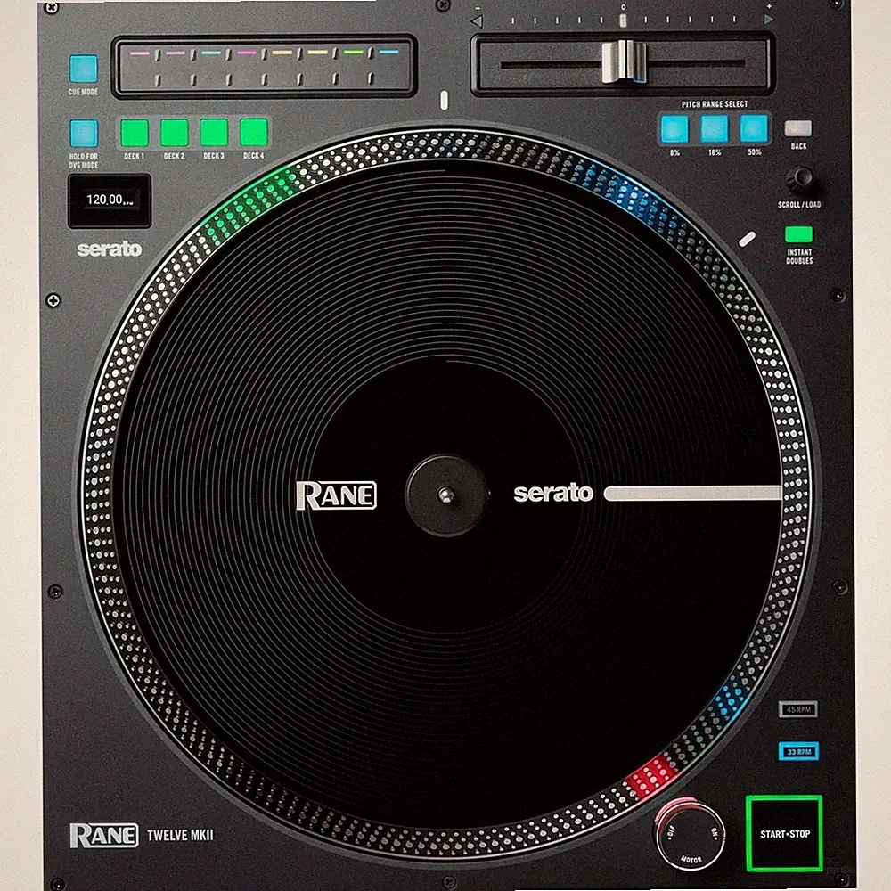 Rane TWELVE MKII 12" Motorized True Vinyl Like Feel Turntable DJ Controller Sys