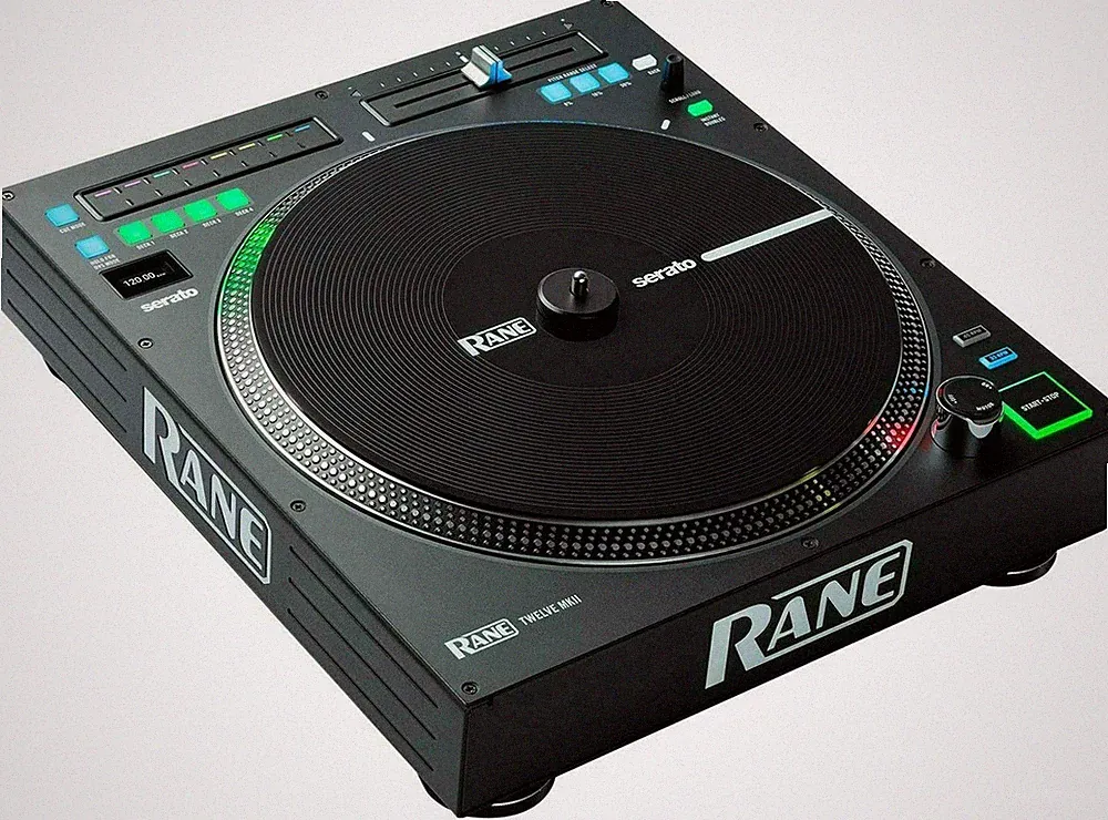 Rane TWELVE MKII 12" Motorized Turntable Controller With A True Vinyl-Like Touch