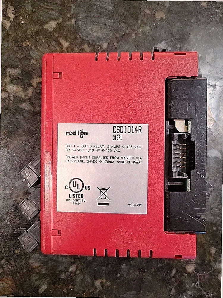 Red Lion Modular controller CSDIO14R 8 Digital In, 6-Relay out module