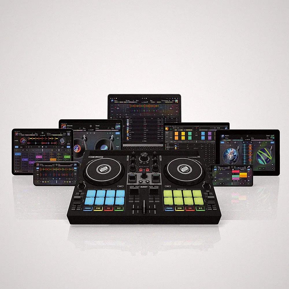 Reloop 2 Channel DJ Controller for IOS & Computer (BUDDY)