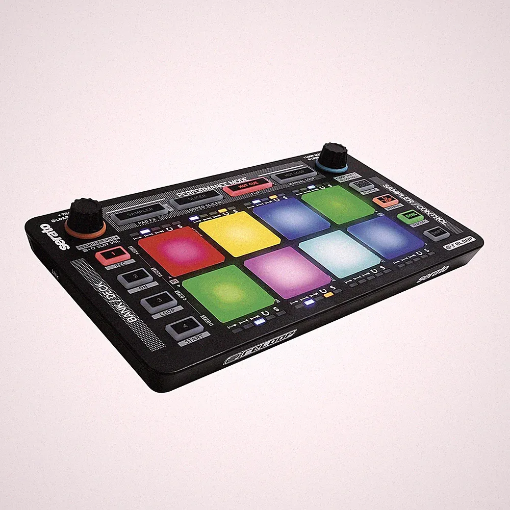 Reloop AMS-NEON Neon USB Modular Pad Controller for Serato DJ