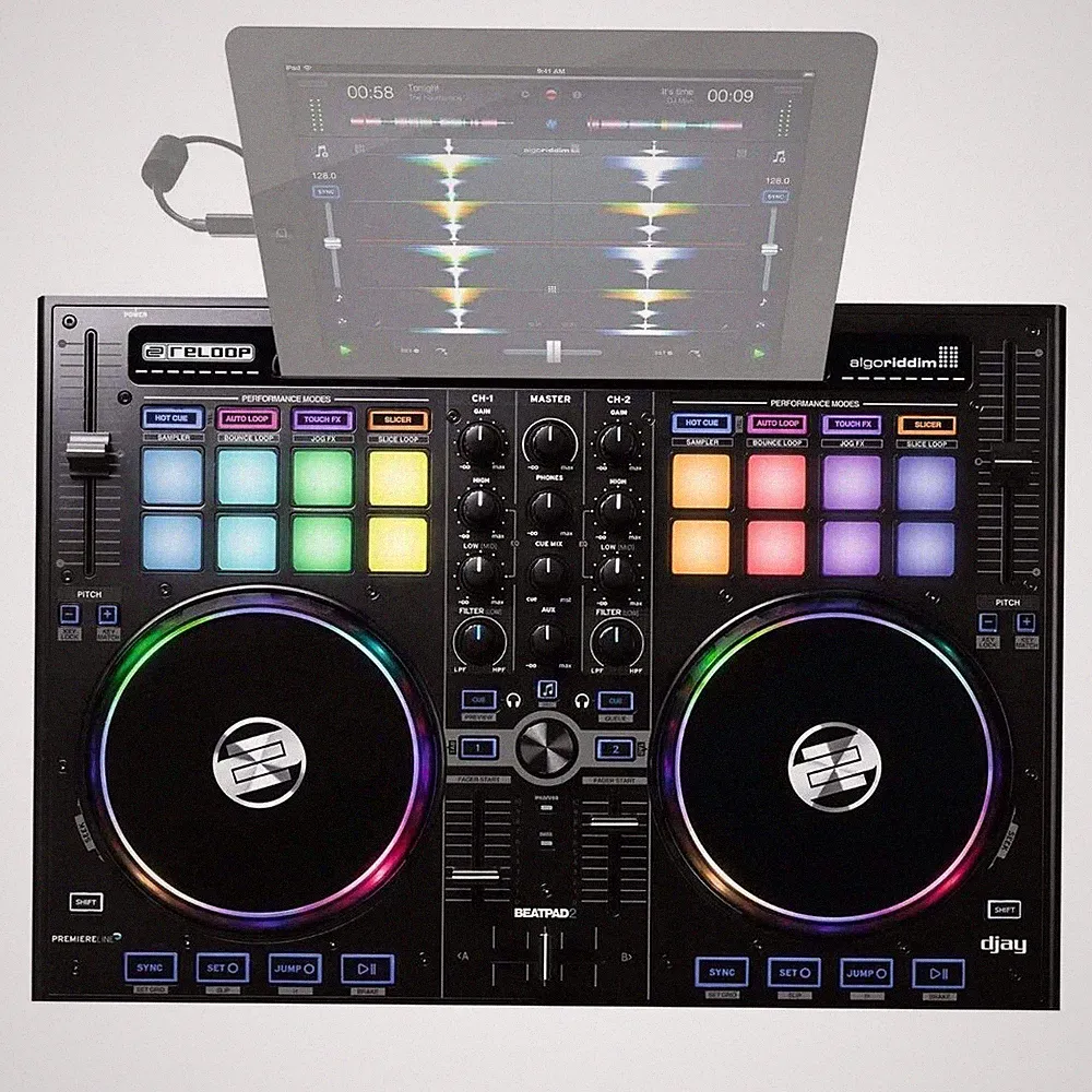 Reloop Beatpad 2 Channel DJ Controller: Made for iPad, Android/Mac (BSTOCK)