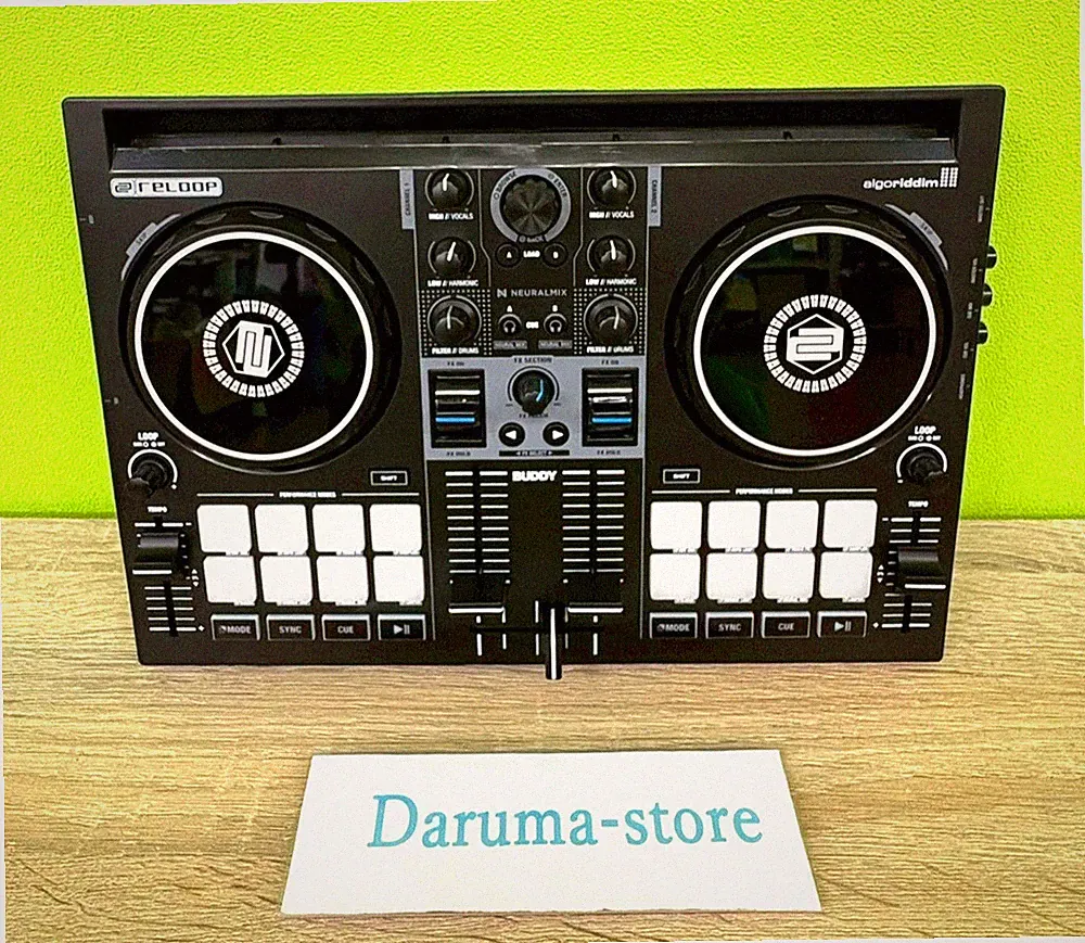 Reloop Buddy Reloop Buddy & Decksaver - 2 Channel DJ usb Controller Used Tested