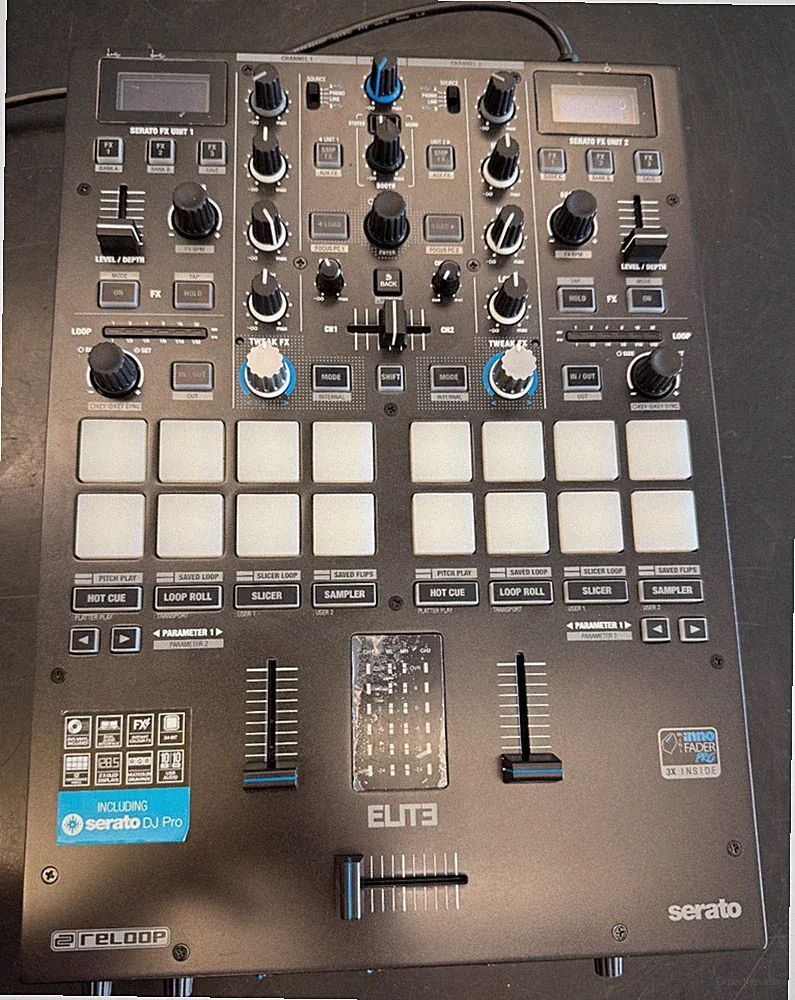 RELOOP ELITE 2-Channel Serato DJ Pro Mixer