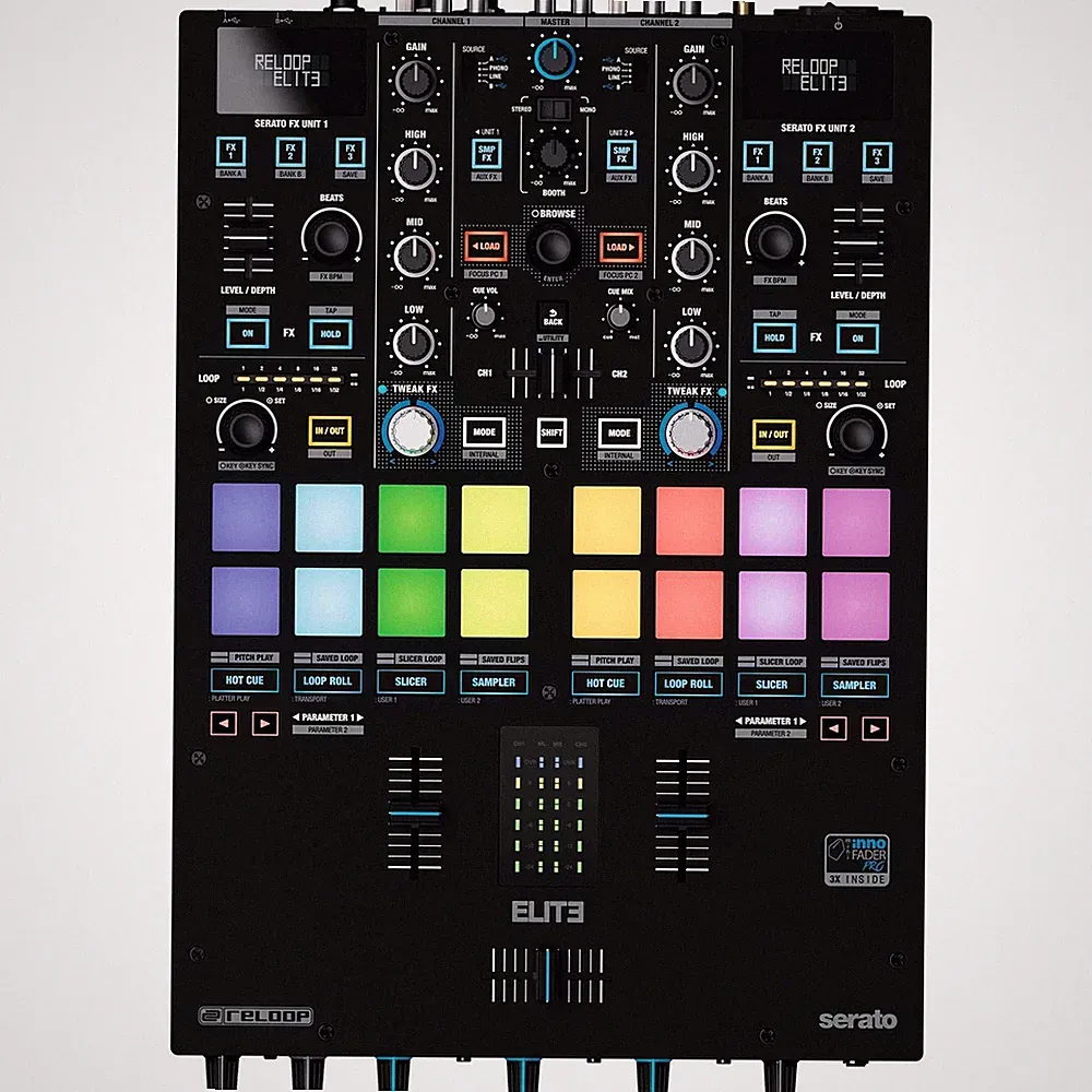 Reloop ELITE High-Performance DVS Mixer for Serato