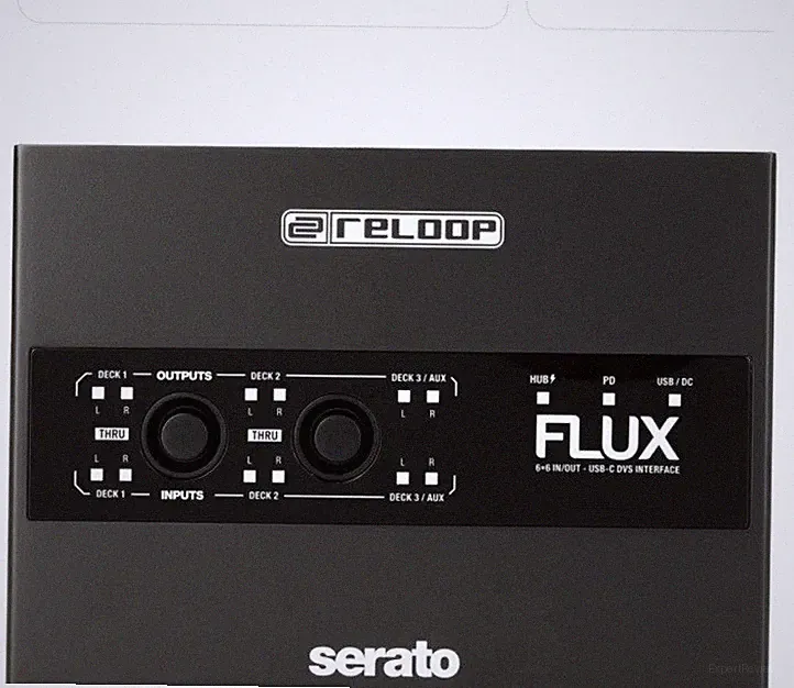 Reloop Flux 3-channel 6x6 DVS Interface for Serato DJ Pro