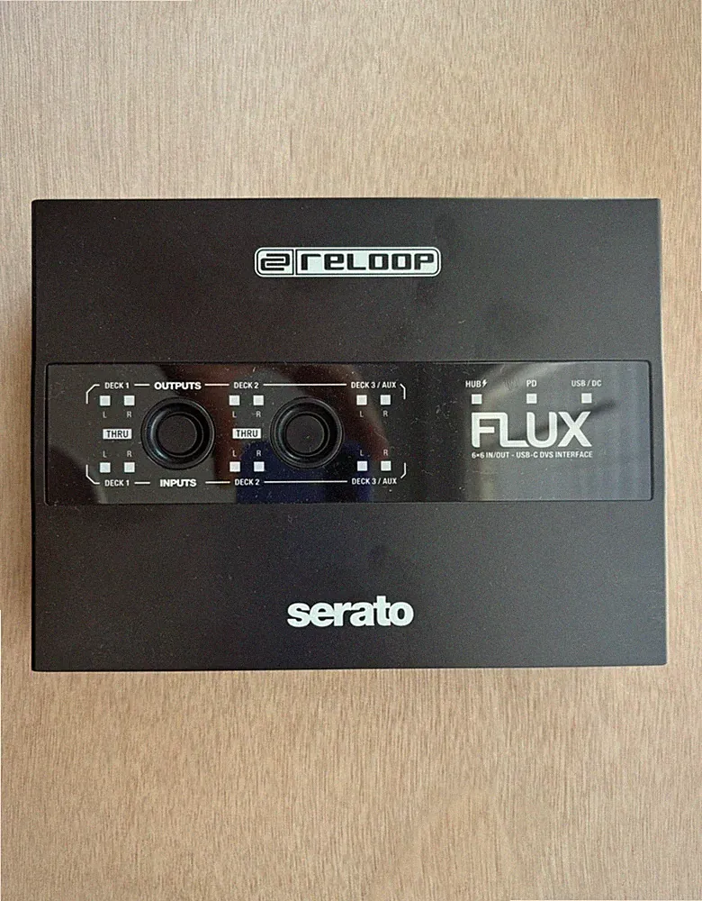 Reloop Flux 3-channel 6x6 DVS Interface for Serato DJ Pro